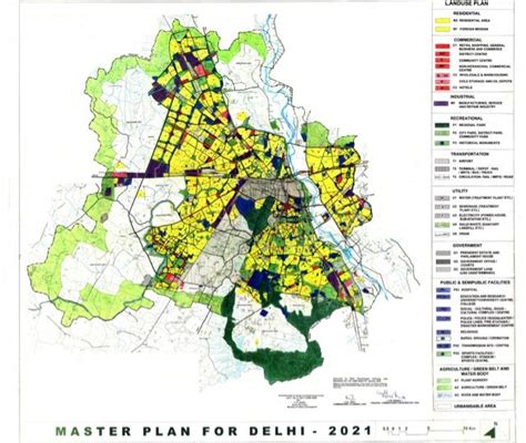 Delhi Master Plans and Zonal Maps