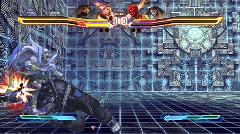 Street Fighter X Tekken Ibuki And Rufus Vs Dhalsim And Vega YouTube