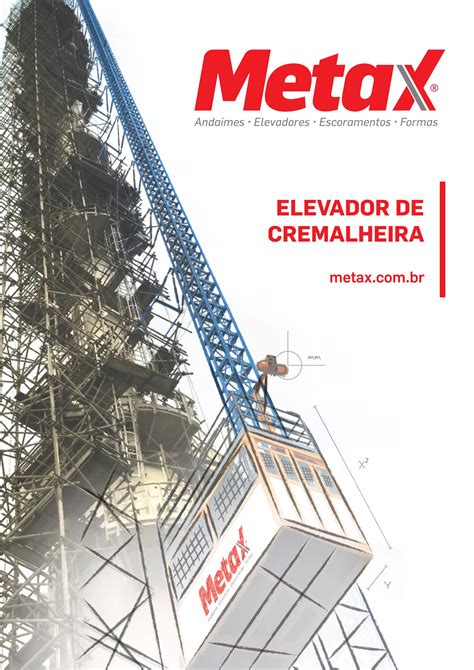 Catálogo Metax Elevador de Cremalheira PDF