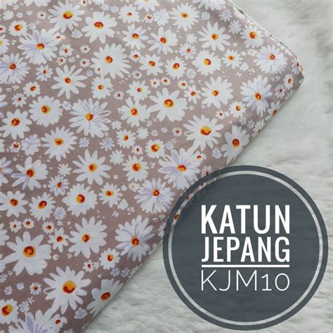 Jual Kain Katun Jepang Tokai Senko Motif Potongan Shopee Indonesia