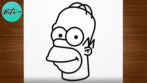 Como Desenhar O Homer Simpson Passo A Passo F Cil E R Pido Youtube