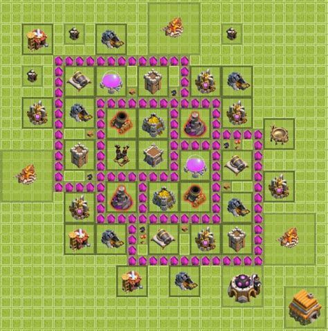 TH6 Farming Base - Elcartel303 Official Blog