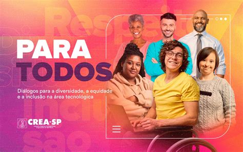 Para Todos Di Logo Para A Diversidade A Equidade E A Inclus O Na Rea