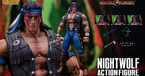 Storm Collectibles Unleashes The Fury Of Mortal Kombats Nightwolf