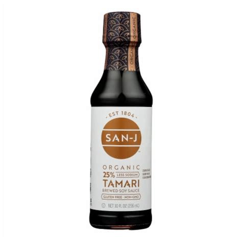 San J Tamari Soy Sauce Organic Case Of Fl Oz Fz Kroger