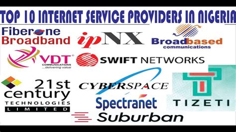 Top 10 Internet Service Providers In Nigeria Techtvng Youtube