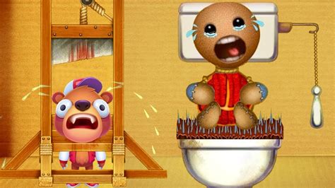 Kick The Buddy Forever Vs Despicable Bear Gallows Wc Toilet Machines