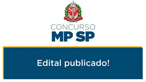 Concurso MP SP Edital Publicado Rico Domingues