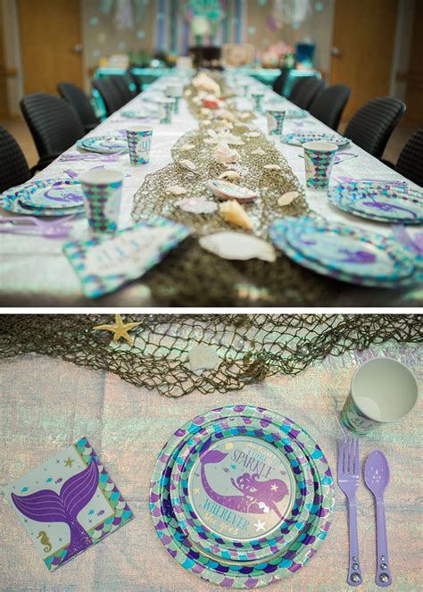 Mermaid Beach Party Mermaid Birthday Party Food Ocean Birthday