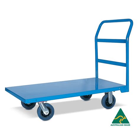 Heavy Duty Flat Deck Trolleys X Mm Sitecraft