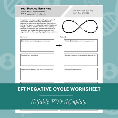 Eft Negative Cycle Worksheet Editable Fillable Pdf Template For