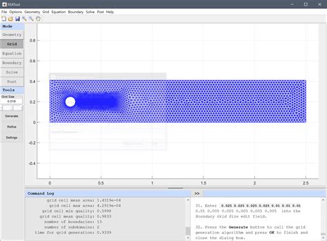 FEATool Multiphysics Documentation Fluid Structure Interaction