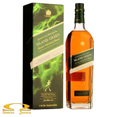 Whisky Johnnie Walker Island Green 43 1l Sklep Smacza Jama