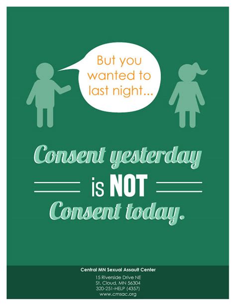 CMSAC Consent Posters on Behance