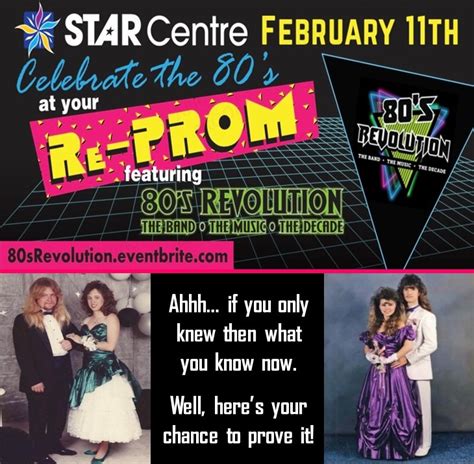 Rock the STAR Concert Series presents: "Re-Prom" featuring 80's ...