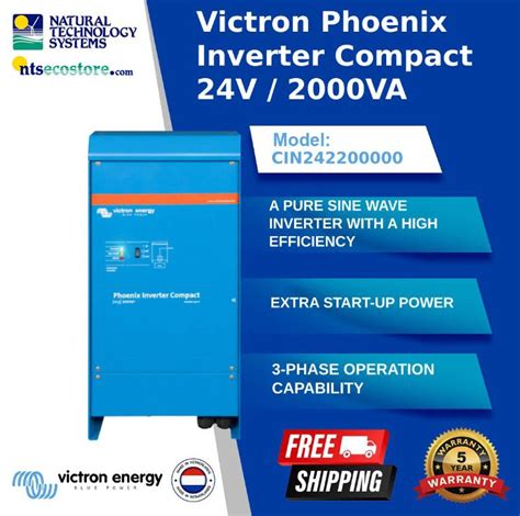 Victron Phoenix Inverter 24v2000 230v Available In 2 Model Types