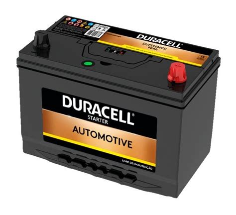 Bateria Automotiva Duracell 90Ah DUFS90MCD 15 Meses MadeiraMadeira