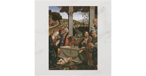 Nativity Domenico Ghirlandaio Postcards Zazzle