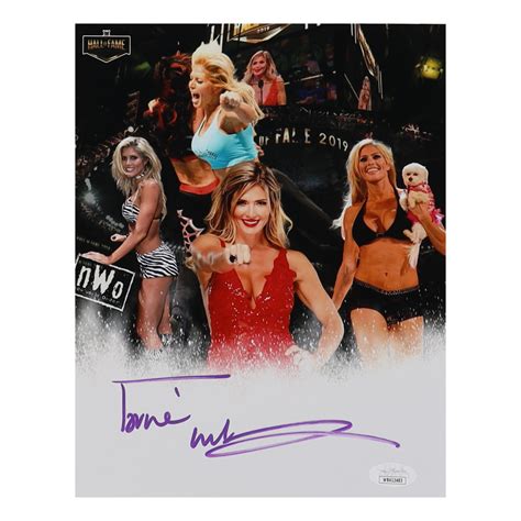 Torrie Wilson Signed Wwe 8x10 Photo Jsa Pristine Auction