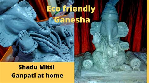 How To Make Eco Friendly Ganesha At Home Easy Ganesh Making Process I