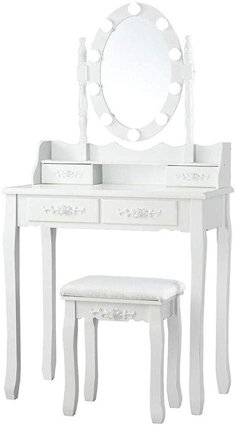 White Dressing Table Chair