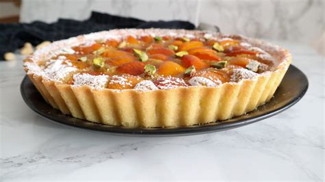 Apricot And Almond Frangipane Tart With Pistachios Cookingfantasies