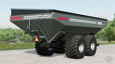 Demco Dual Auger Grain Cart Beet Crushing For Farming Simulator