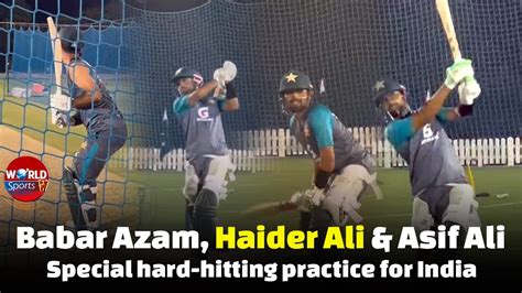 Pak Strategy Vs India 3 Batters Will Attack Babar Azam Haider