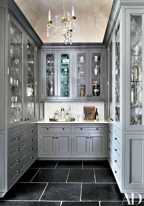 Grey Glam Kitchen Pantry Design Kitchen Butlers Pantry Home Kitchens