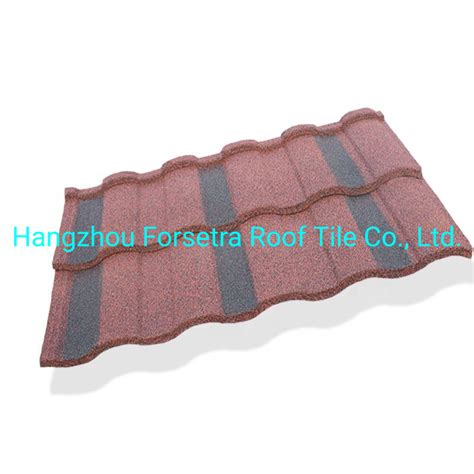 Hot Selling Stone Coated Metal Roof Tile Corrugated Roofing Sheets From