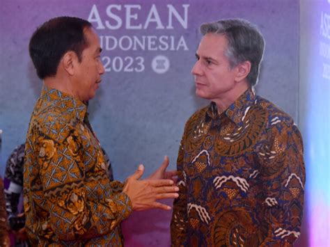 Foto Presiden Jokowi Ajak Menteri Luar Negeri Asean Dan Mitra Menjadi