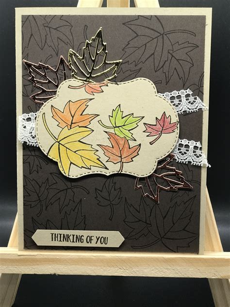 Stampin Up Blended Seasons Bundle Fall Leaves Fall Cards Cards