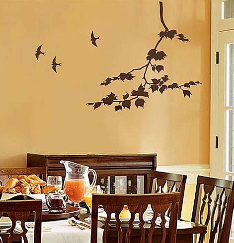 Tree branch stencils, stencil designs for easy wall decor. Reusable ...