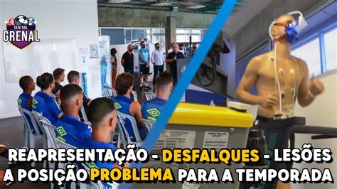 A POSIÇÃO DOR DE CABEÇA SEM REFORÇOS REAPRESENTAÇÃO DESFALQUES