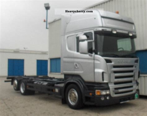 Scania R470 Topline Lb6x2mnb € 3 2005 Swap Chassis Truck Photo And Specs