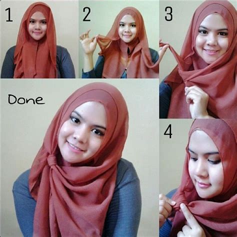 Cara Pakai Hijab Segi Empat Simple Dan Cantik Untuk Kamu Yang Super