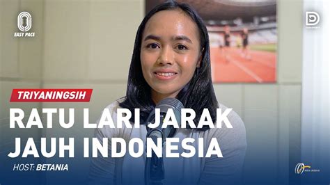 Ratu Lari Jarak Jauh Indonesia Triyaningsih Youtube