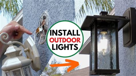 How To Install An Outside Light Fixture At Fred Woodbury Blog