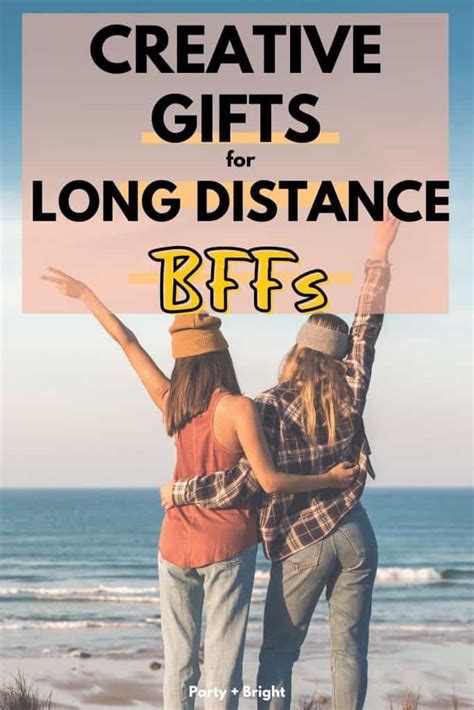 The Best Long Distance Friendship Gifts – Party + Bright