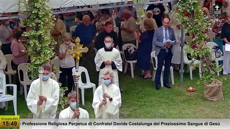 Professione Religiosa Perpetua Di Confratel Davide Costalunga Del