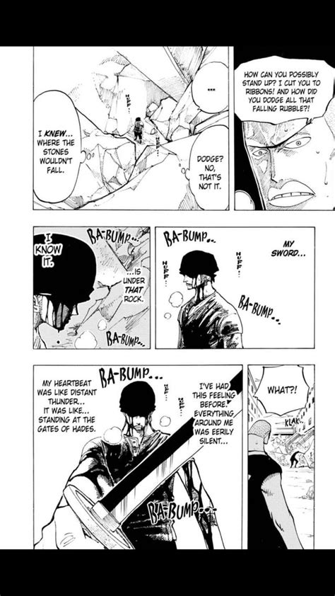 Early example of Zoro’s Haki? : r/OnePiece