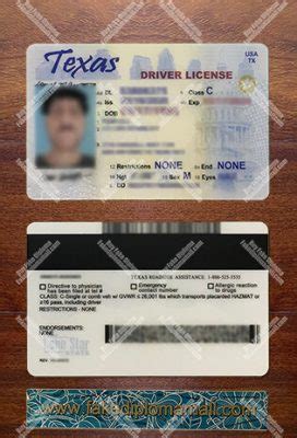 How To Purchase A Scannable Driver License In Texas Best Site To Buy