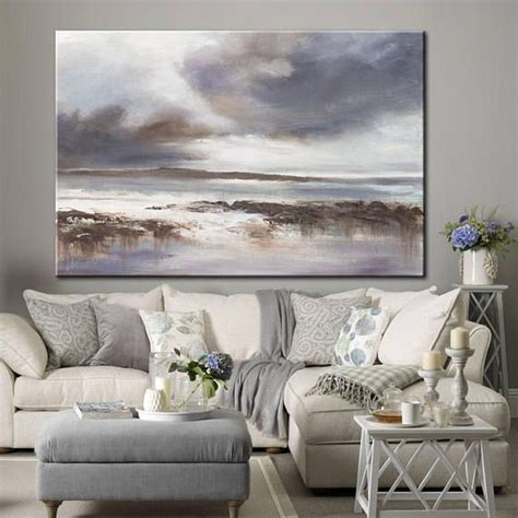 Oversized Abstract Art Gray Painting Canvas Oil Painting Canvas Moderm