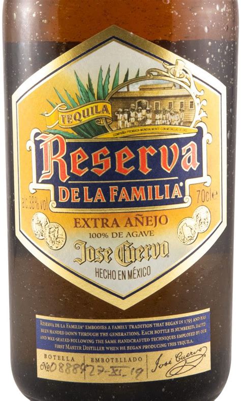 Tequila Jose Cuervo Reserva De La Familia Extra A Ejo Edi O