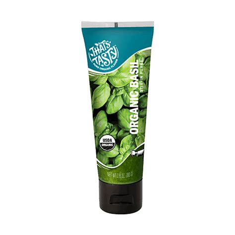 Organic Basil Puree