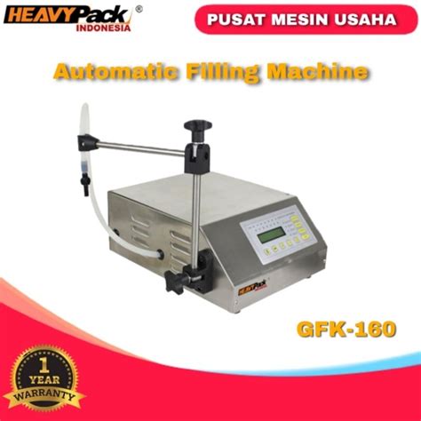 Jual Mesin Filling Pengisi Cairan Otomatis Nozzle Gfk Heavypack