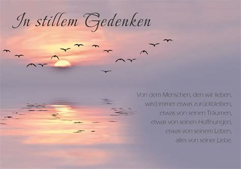 In Stillem Gedanken