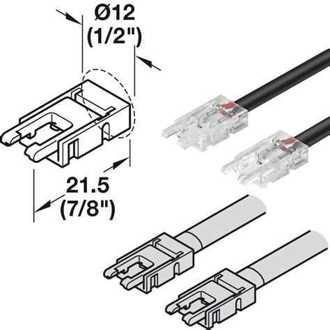 Interconnecting Mm Lead For Loox Led V Monochromatic Strip Lights