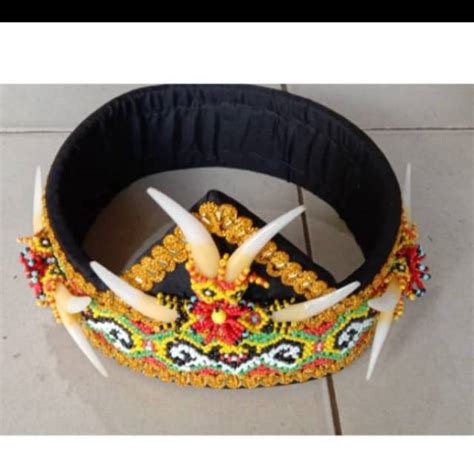 Jual Laung Khas Dayak Kalimantan Topi Adat Shopee Indonesia