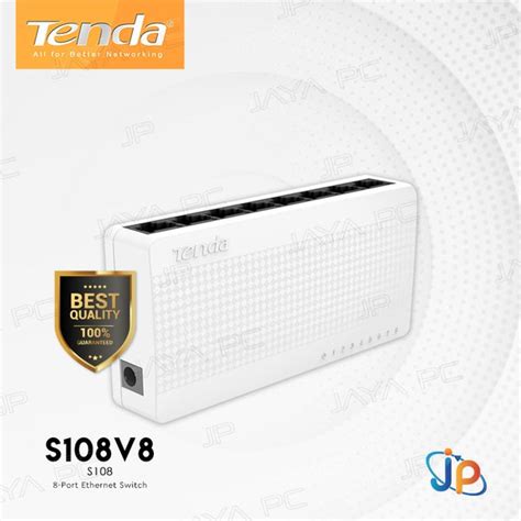 Jual Tenda S108 8 Port Mini Desktop Fast Ethernet Internet Network